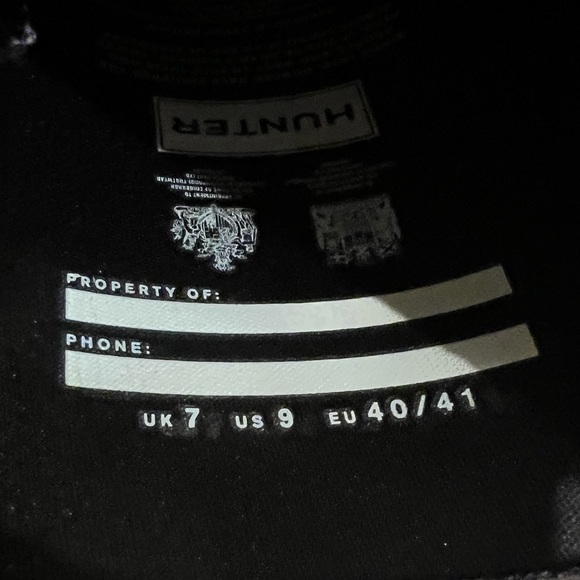 Hunter rain boots - Picture 5 of 5